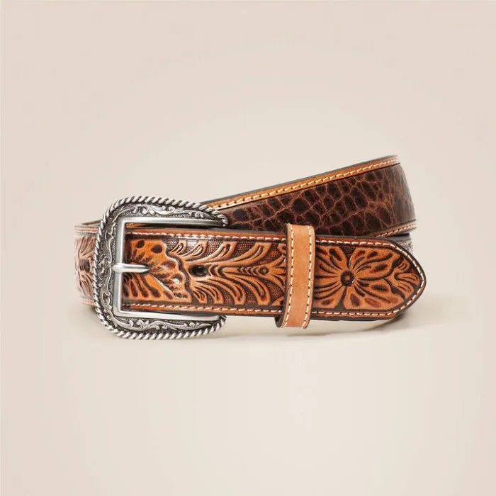 Belts Men Ariat Stonetown Belt Tan