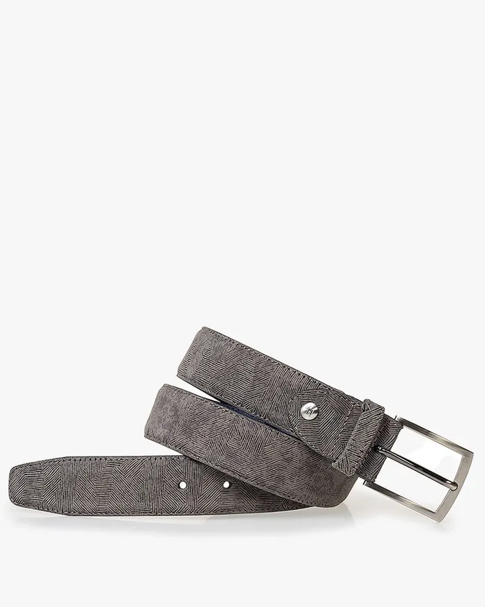 Belts Men Floris Van Bommel De Belter 4223 Nubuckleather