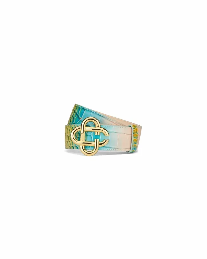 Belts MenWomen Casablanca Paris Rainbow Leather Belt Small
