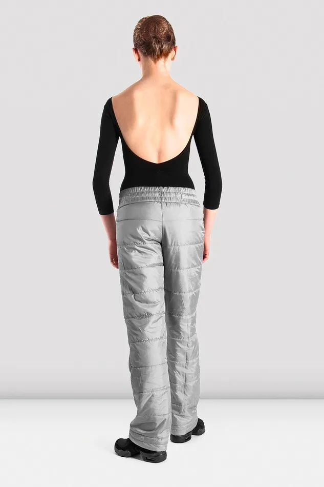 Bloch Adult Reversible Warm Up Pant Silver Adult Mens