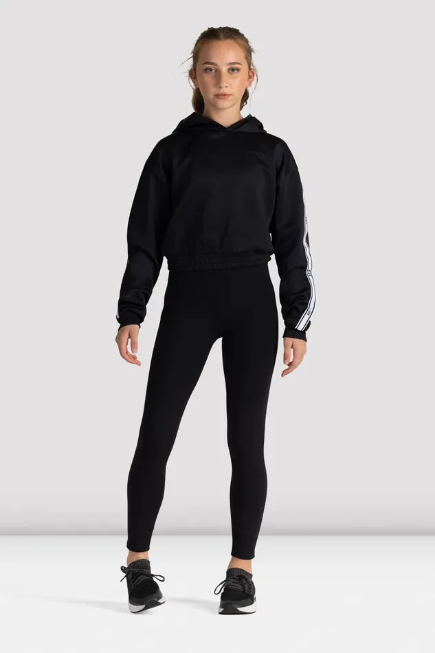Bloch Childrens Bloch Logo Studio Hoodie Black Children Tops