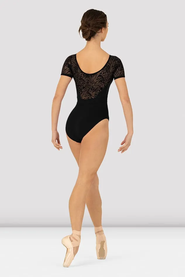 Bloch Leotards Adult Ladies Vienna Short Sleeve Leotard Black Bloch Leotards Adult Ladies Vienna Short Sleeve Leotard Black