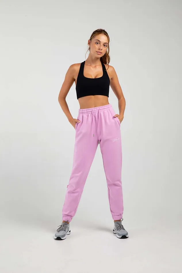 Bloch OffDuty High Waist Joggers Bubblegum Adult Warmups