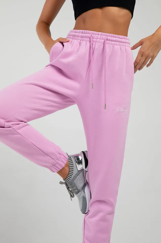 Bloch OffDuty High Waist Joggers Bubblegum Adult Warmups