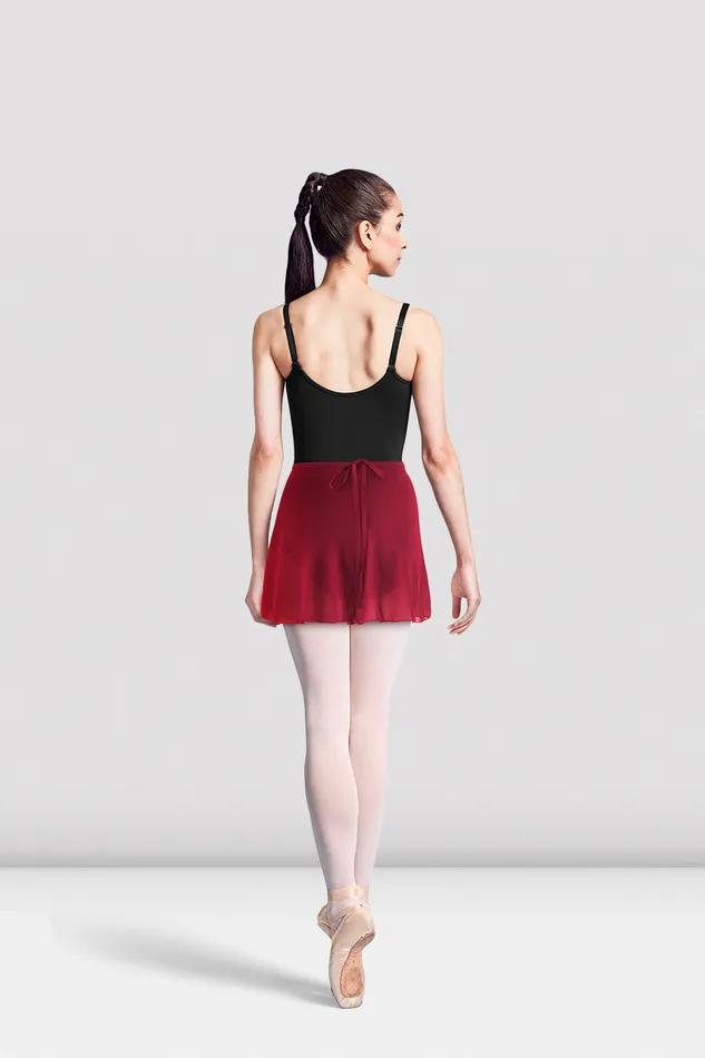 Bloch Skirts and Tutus Adult Ladies Vera Wrap Ballet Skirt Red