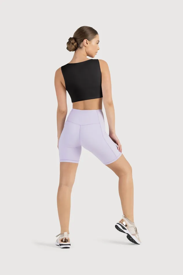 Bloch Technique High Neck Crop Graphite Adult Tops Bloch Bloch Technique High Neck Crop Graphite Adult Tops Bloch