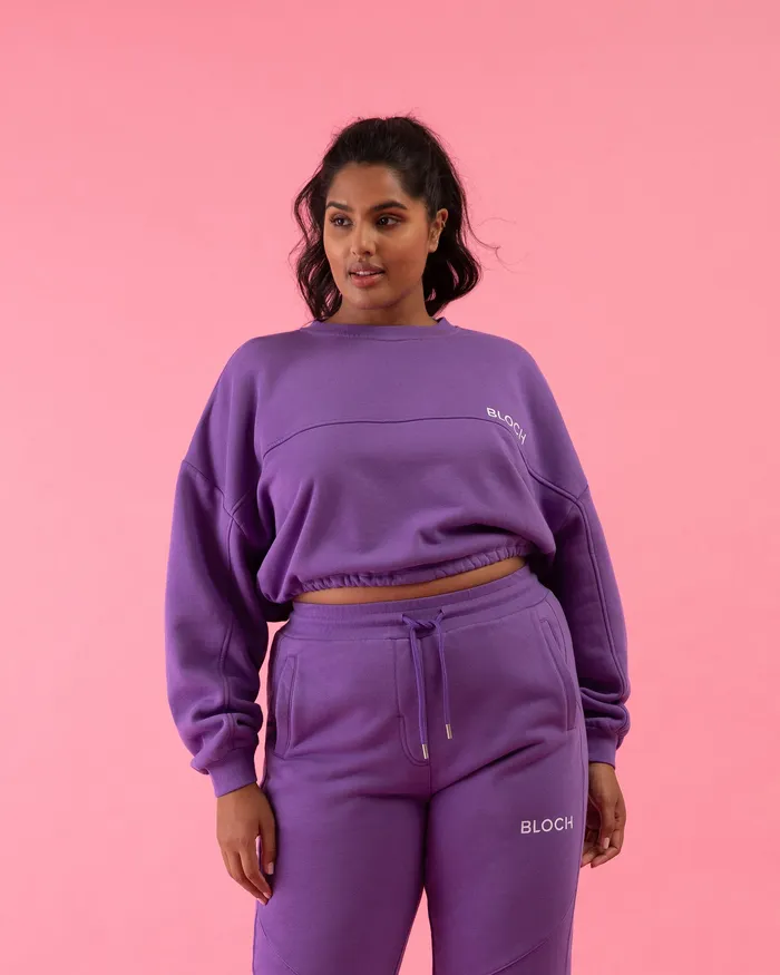 Bloch Tops Adult Bloch Play Terry Seam Sweat Shock