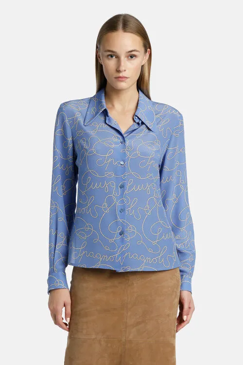 Blouses and Shirts Luisa Spagnoli Women Balestra Balestra Blue