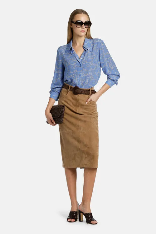 Blouses and Shirts Luisa Spagnoli Women Balestra Balestra Blue Blouses and Shirts Luisa Spagnoli Women Balestra Balestra Blue