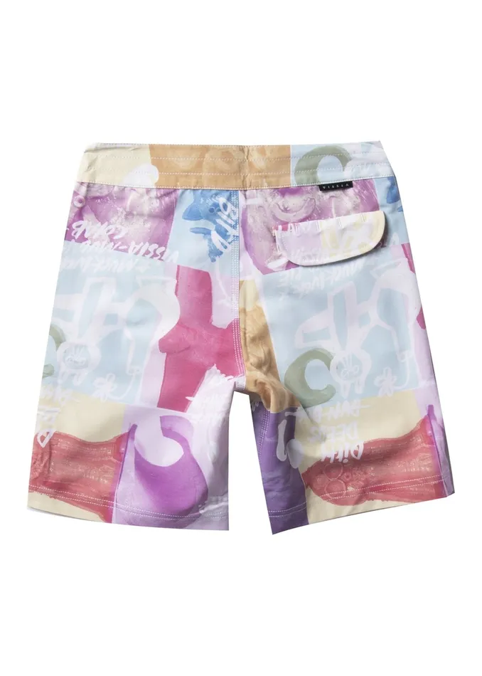 Boardshorts Youth Mudflappers 178243 Boys Boardshort Multi Vissla Boardshorts Youth Mudflappers 178243 Boys Boardshort Multi Vissla