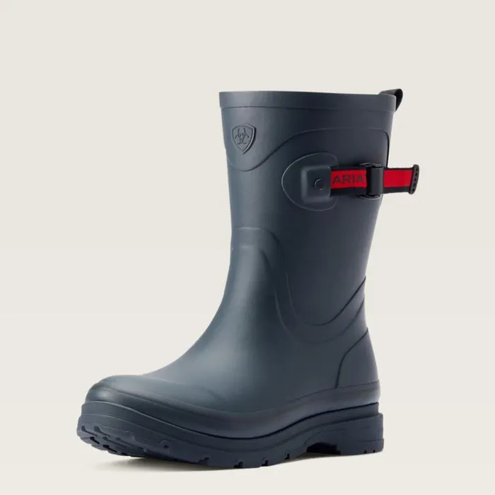 Booties Women Ariat Kelmarsh Mid Rubber Boot Navy