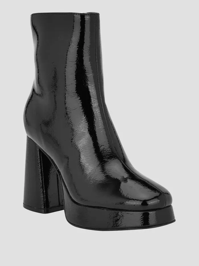 Boots and Booties GUESS Women Danca Platform Booties Black 002