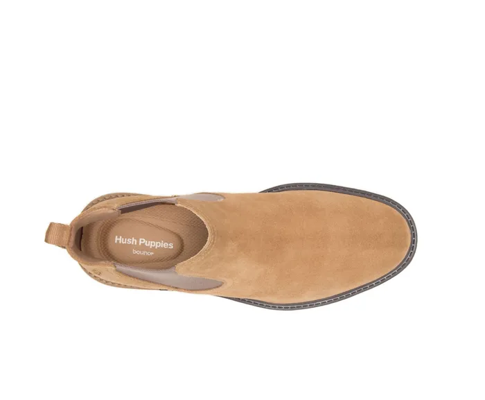 Boots Hush Puppies Men Davis Chelsea Boot Chestnut Suede Boots Hush Puppies Men Davis Chelsea Boot Chestnut Suede