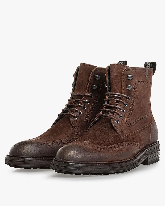 Boots Men Floris Van Bommel De Zeker 0101 Suede