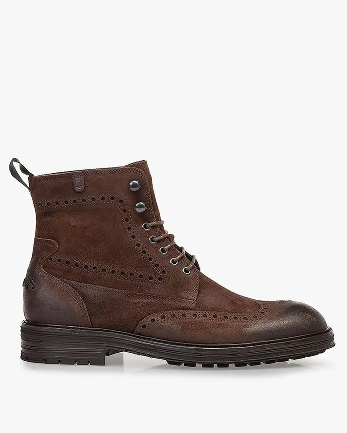 Boots Men Floris Van Bommel De Zeker 0101 Suede
