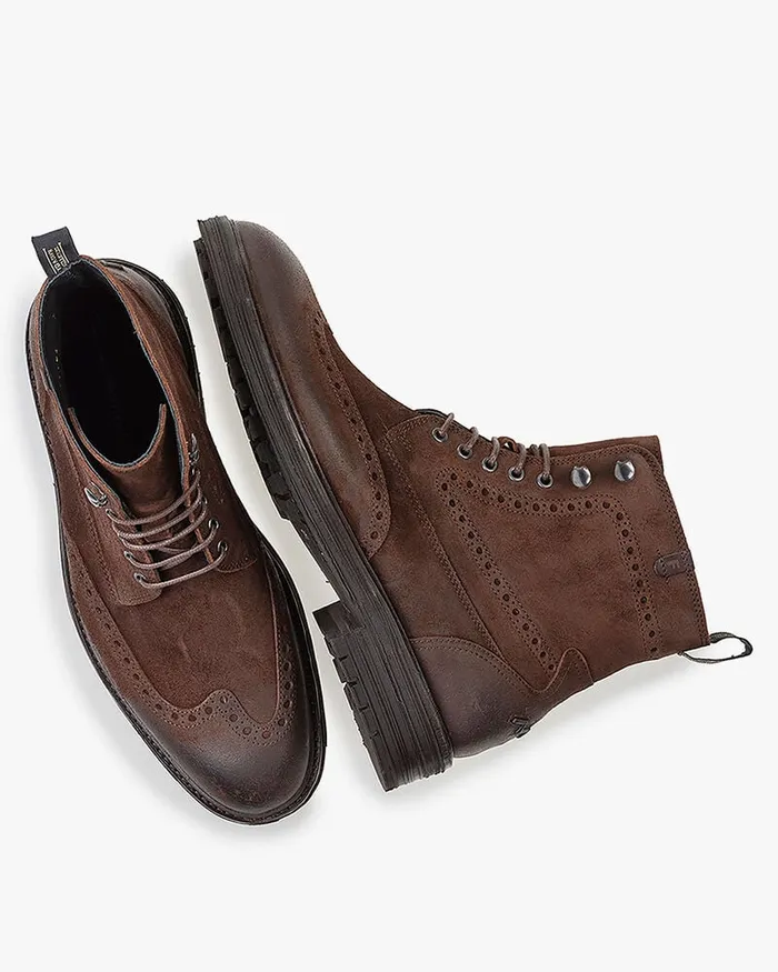Boots Men Floris Van Bommel De Zeker 0101 Suede
