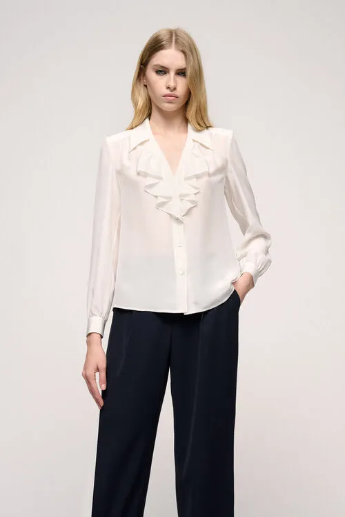 Borotalco Borotalco Cream Women Blouses and Shirts Luisa Spagnoli