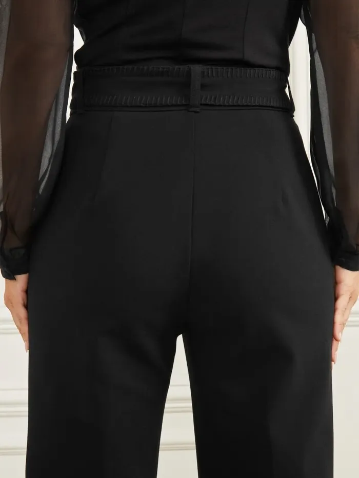Bottoms Lilabeth Flared Pant Black 8211 GUESS Women Bottoms Lilabeth Flared Pant Black 8211 GUESS Women