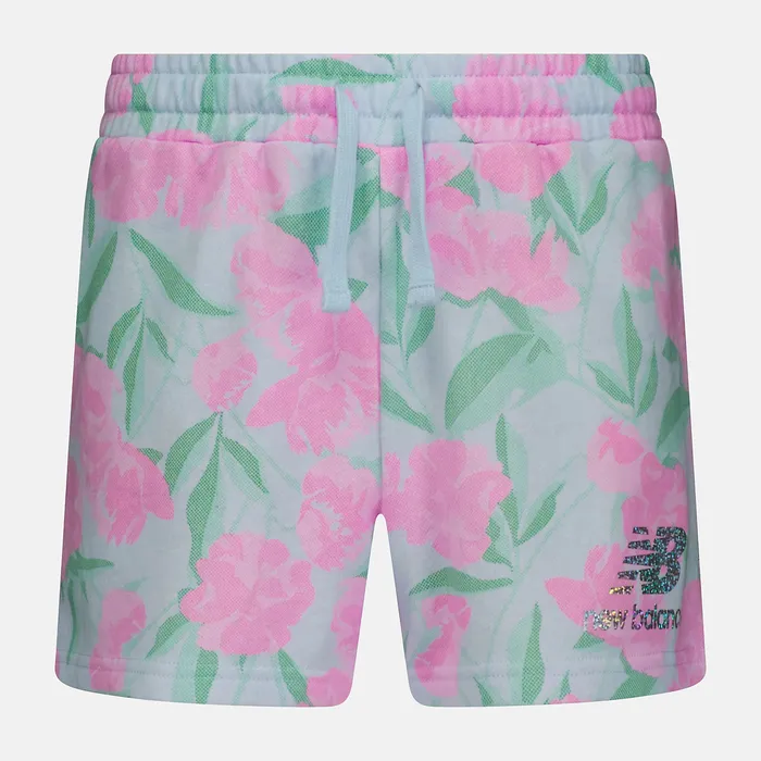 Bottoms New Balance Kids NB Essential Short WHITE MULTI
