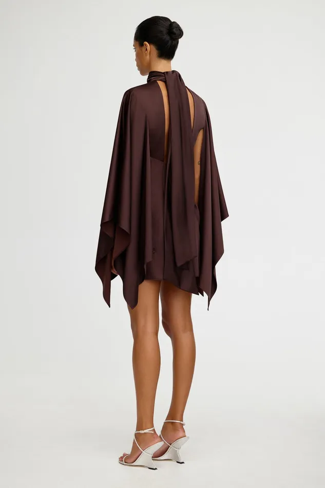 Bridesmaids Significant Other Women ADRIANA LONG SLEEVE MINI DRESS