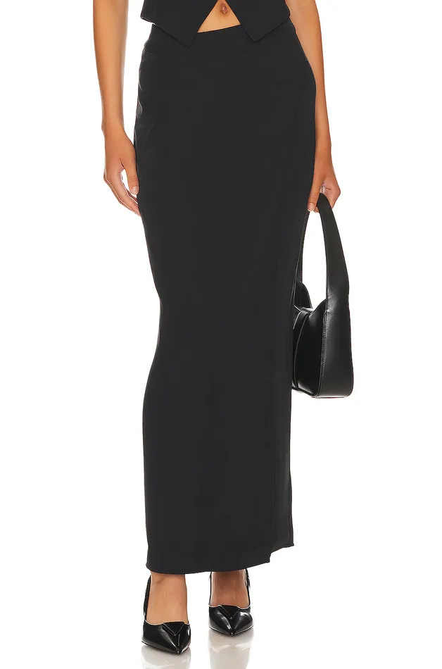 Brodie Maxi Skirt Black Women Lovers and Friends Skirts