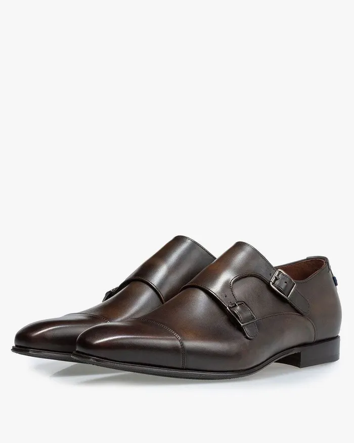 Buckle Shoes Men Floris Van Bommel Gilli 0401 Calf Leather