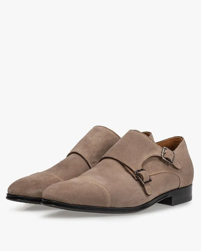 Buckle Shoes Men Floris Van Bommel Raffa 0105 Suede