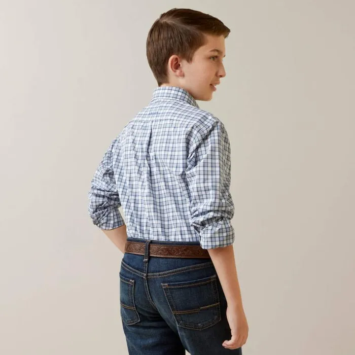 Button Down Shirts Kids Ariat Pro Series Othman Classic Fit Shirt White Button Down Shirts Kids Ariat Pro Series Othman Classic Fit Shirt White