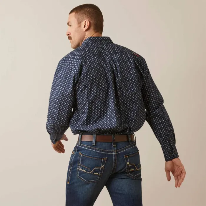 Button Down Shirts Men Ariat FR Wales DuraStretch Work Shirt Seaborne Button Down Shirts Men Ariat FR Wales DuraStretch Work Shirt Seaborne