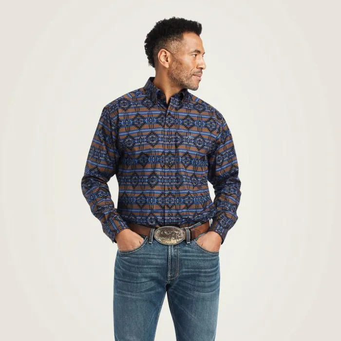 Button Down Shirts Men Ariat Giannis Classic Fit Shirt Carafe