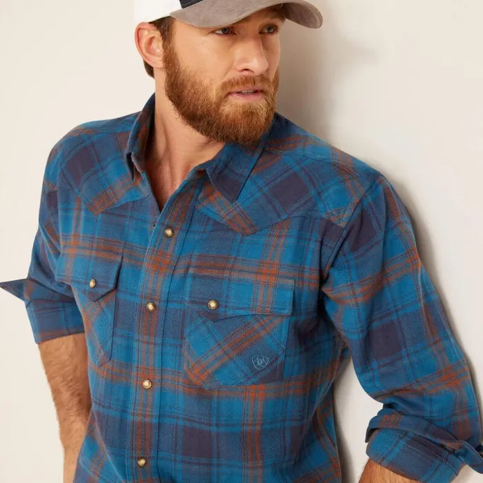 Button Down Shirts Men Ariat Hans Retro Fit Shirt Moon Howl Button Down Shirts Men Ariat Hans Retro Fit Shirt Moon Howl