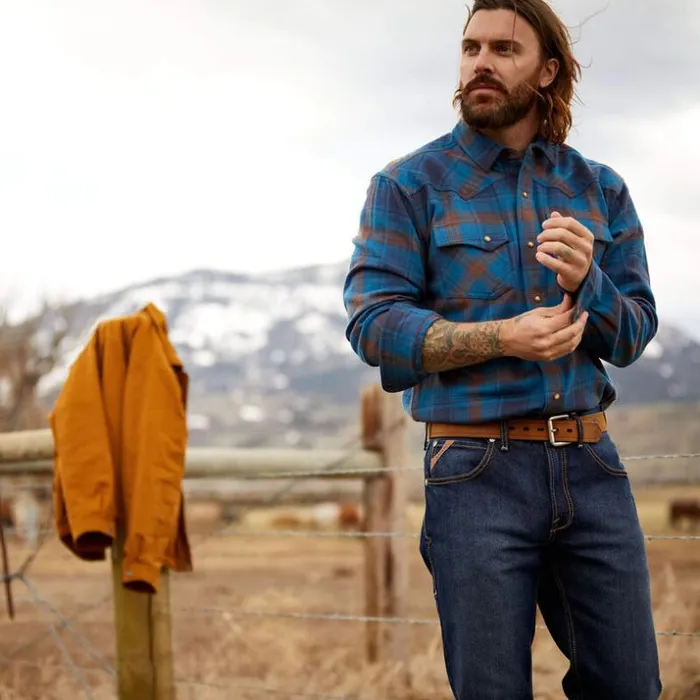 Button Down Shirts Men Ariat Hans Retro Fit Shirt Moon Howl Button Down Shirts Men Ariat Hans Retro Fit Shirt Moon Howl