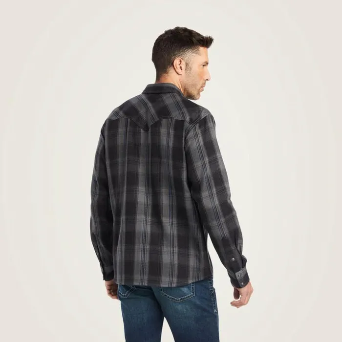 Button Down Shirts Men Ariat Herrold Retro Fit Shirt Black Button Down Shirts Men Ariat Herrold Retro Fit Shirt Black