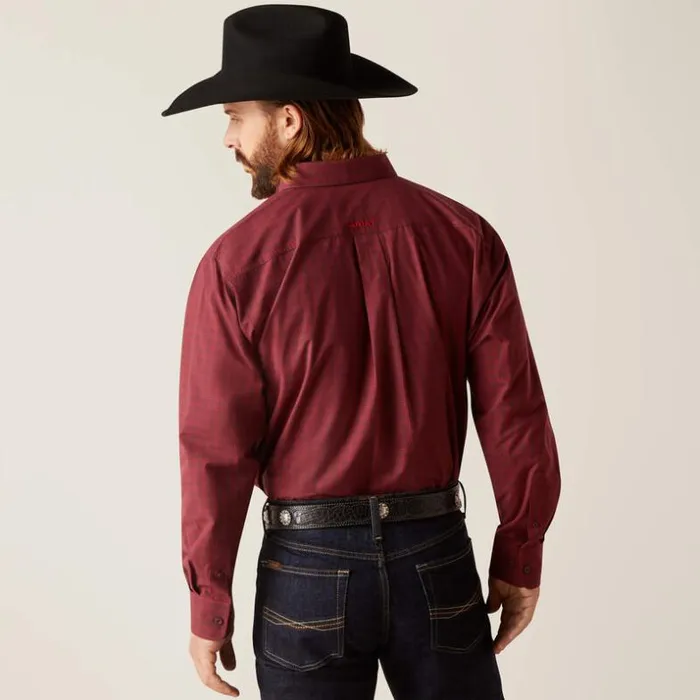 Button Down Shirts Men Ariat Pro Series Neal Classic Fit Shirt Tibetan Red Button Down Shirts Men Ariat Pro Series Neal Classic Fit Shirt Tibetan Red