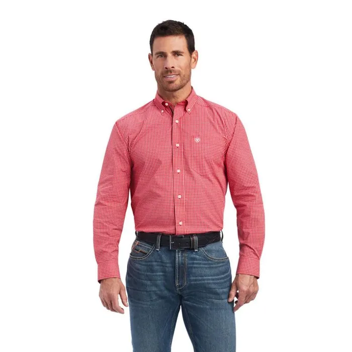 Button Down Shirts Men Ariat Pro Series Nevin Stretch Classic Fit Shirt Tango Red Button Down Shirts Men Ariat Pro Series Nevin Stretch Classic Fit Shirt Tango Red