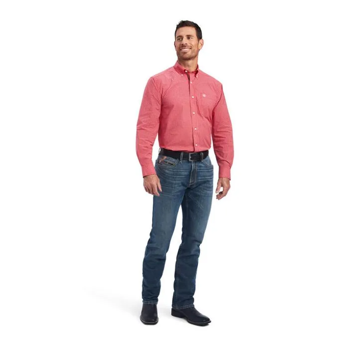 Button Down Shirts Men Ariat Pro Series Nevin Stretch Classic Fit Shirt Tango Red Button Down Shirts Men Ariat Pro Series Nevin Stretch Classic Fit Shirt Tango Red