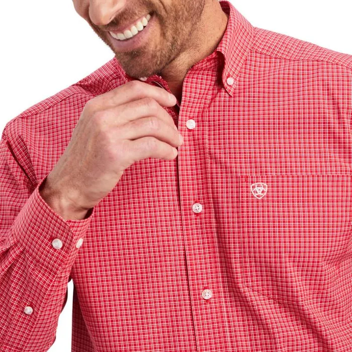 Button Down Shirts Men Ariat Pro Series Nevin Stretch Classic Fit Shirt Tango Red Button Down Shirts Men Ariat Pro Series Nevin Stretch Classic Fit Shirt Tango Red
