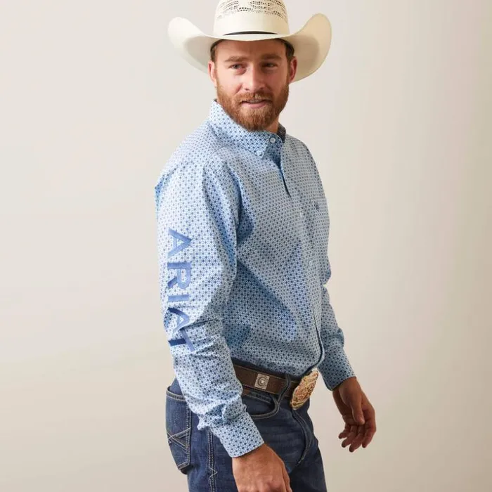 Button Down Shirts Men Ariat Team Syed Fitted Shirt White Button Down Shirts Men Ariat Team Syed Fitted Shirt White