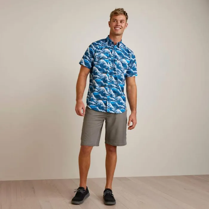 Button Down Shirts Men Ariat Venttek Western Aloha Fitted Shirt Hawaiian Ocean Button Down Shirts Men Ariat Venttek Western Aloha Fitted Shirt Hawaiian Ocean