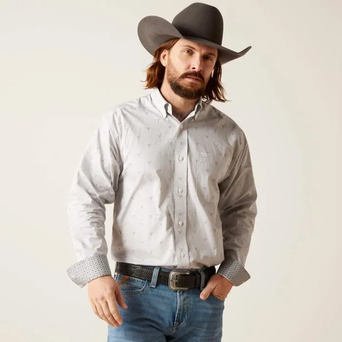Button Down Shirts Men Ariat Wrinkle Free Victory Classic Fit Shirt Eileen Gray Button Down Shirts Men Ariat Wrinkle Free Victory Classic Fit Shirt Eileen Gray