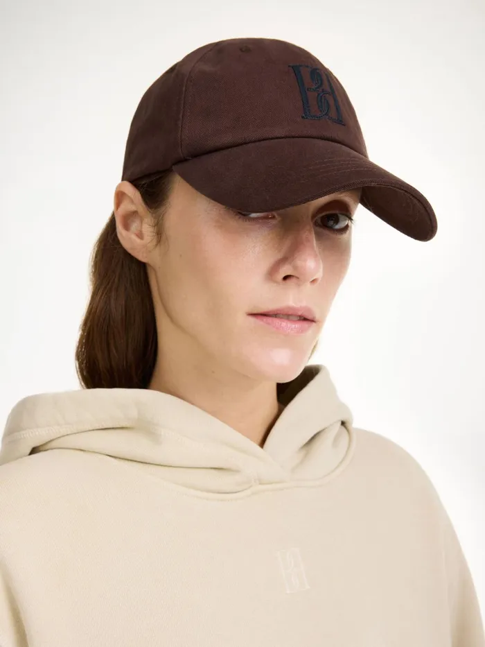 By Malene Birger Athleisure Wear Women Aubrieli Hat Dark Mahogany