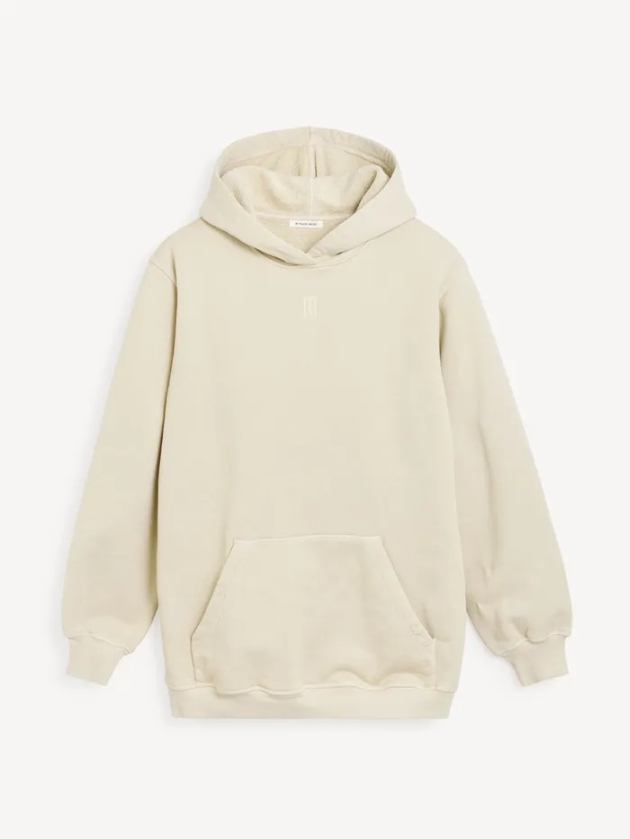 By Malene Birger Athleisure Wear Women Felipa Organic Cotton Hoodie Oyster Gray