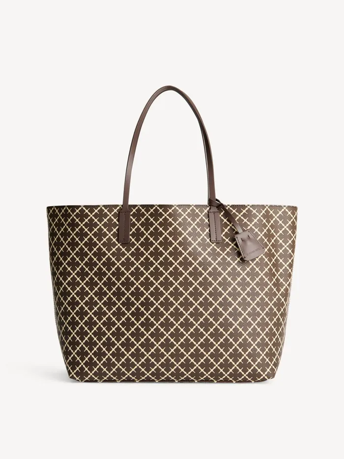 By Malene Birger Bags Women Abi Printed Tote Bag Warm Brown