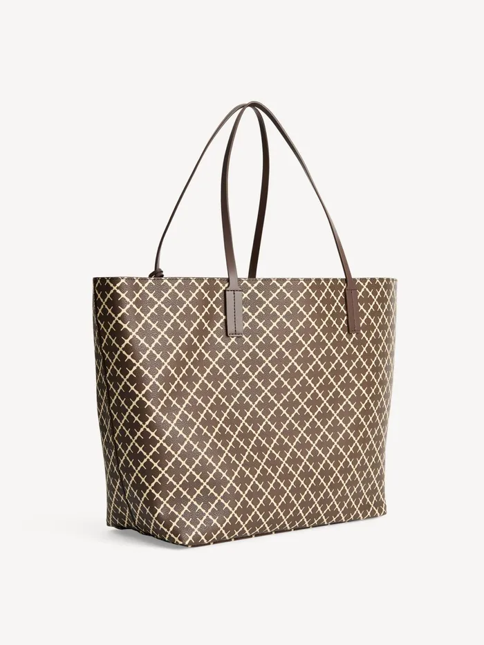 By Malene Birger Bags Women Abi Printed Tote Bag Warm Brown