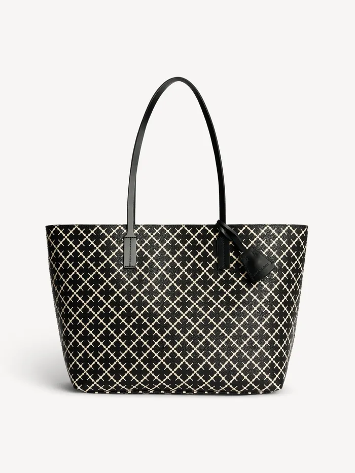 By Malene Birger Bags Women Abigail Printed Tote Bag Black