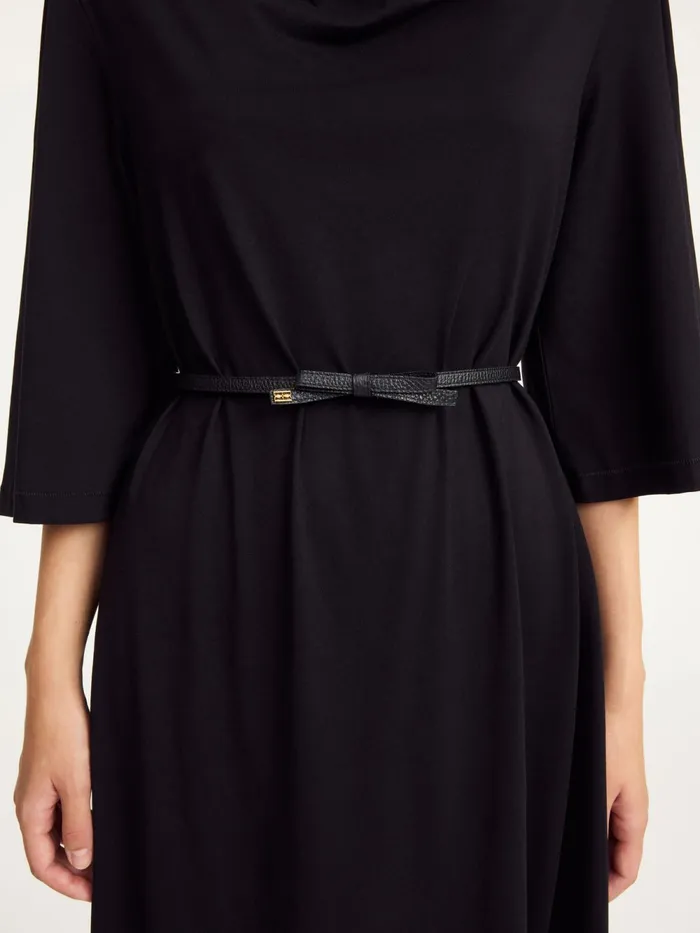 By Malene Birger Belts Women Booma Leather Belt Black
