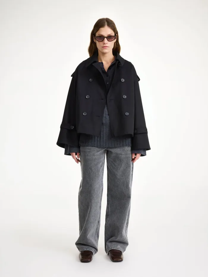 By Malene Birger Coats and Jackets Women Alisandra Trench Jacket Black