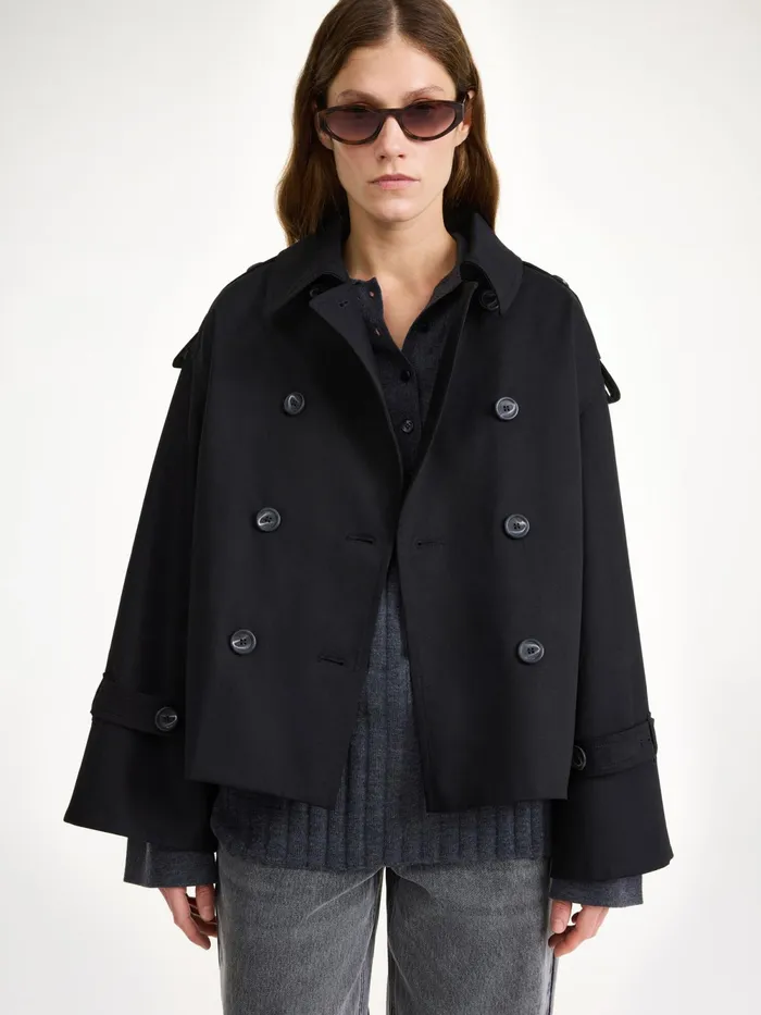By Malene Birger Coats and Jackets Women Alisandra Trench Jacket Black