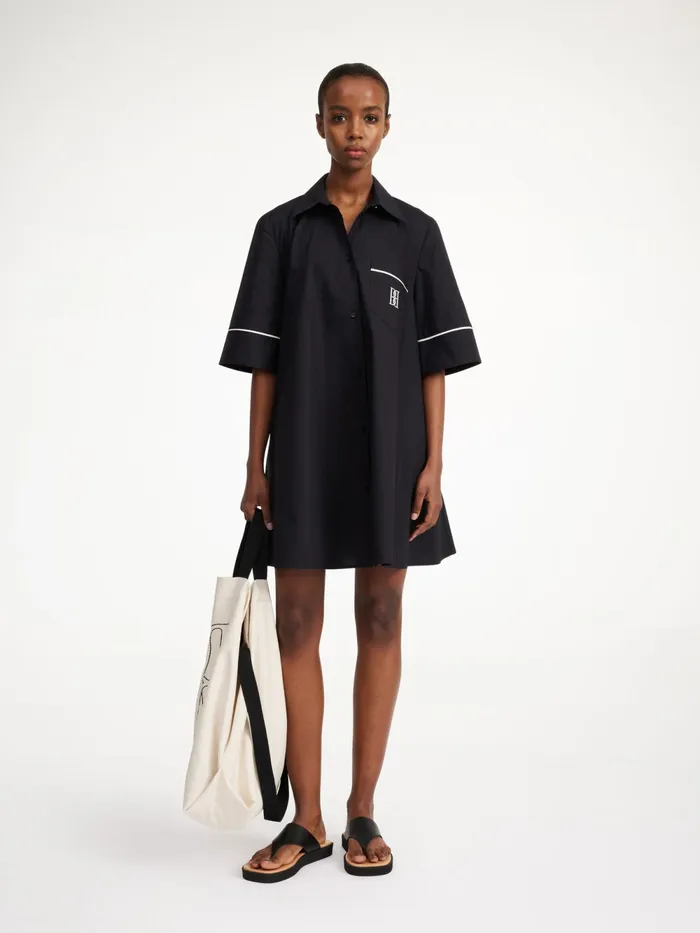 By Malene Birger Dresses Women Gaielle Organic Cotton Dress Black