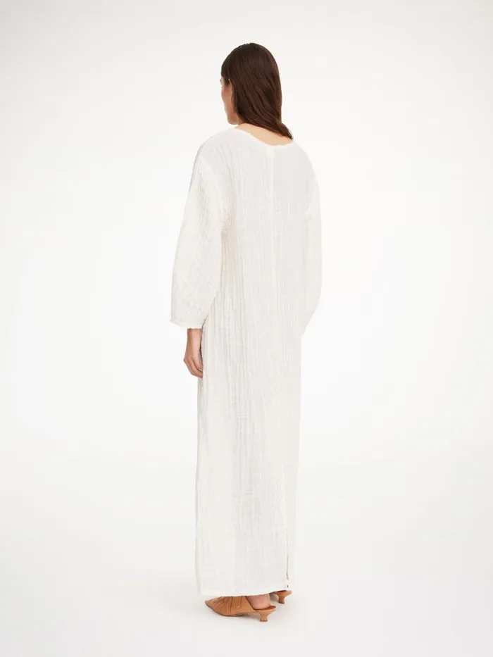 By Malene Birger Dresses Women Miolla Organic Linen Dress Pure White